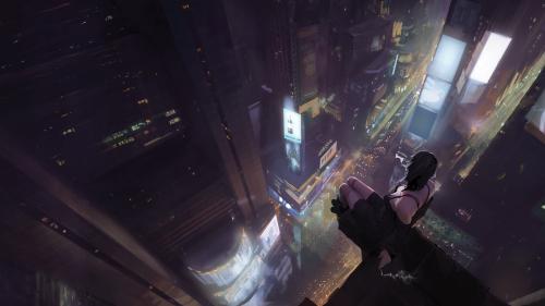 Vampire the Masquerade: Shadows of New York wallpaper, but i removed the logo.