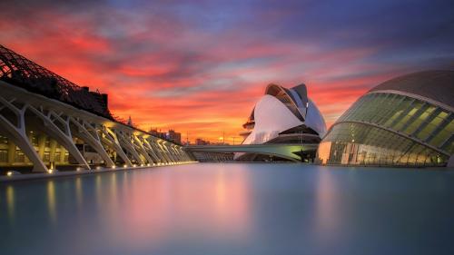 City of Arts and Sciences Landscape Scenery