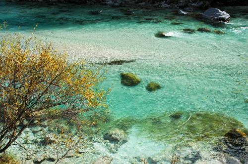 River Soča near Bovec, Slovenia