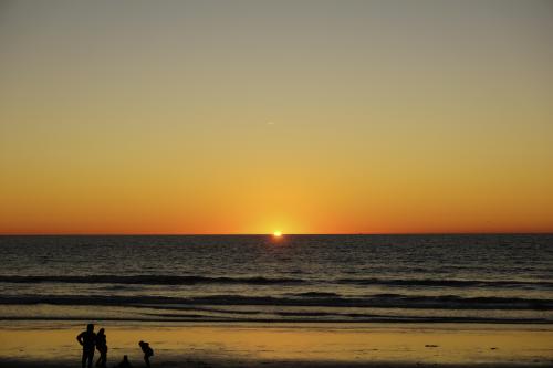 I took this picture a year ago today at Moonlight Beach in Encinitas, CA. Just wish I could have given it to the family.