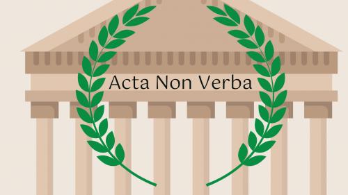 Acta Non Verba