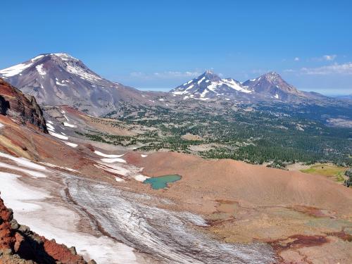 Three Sisters mountains, sisters, Oregon,
