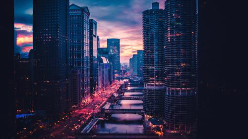 Entranced by the Chicago River