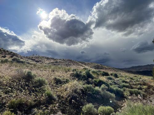 Storm moving into Reno, Nevada