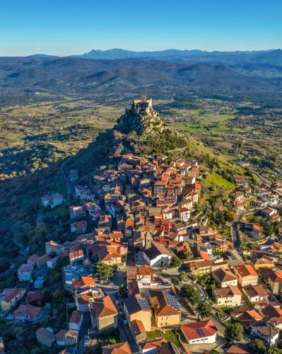 Village of Burgos, Sardinia, Italy