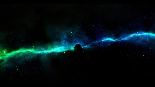 Horsehead Nebula blue and green