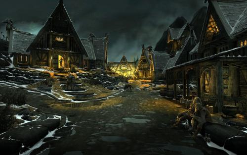 Streets of Whiterun