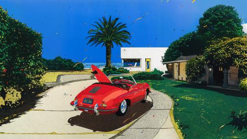 Rose Red Roadster by Eizin Suzuki, 1989