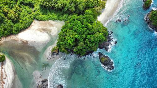 The wild coast of Costa Rica