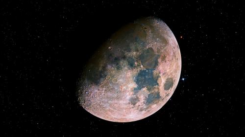 APOD - Colorful Moon Mosaic