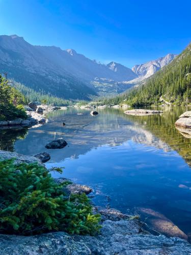 Mills Lake at Rocky Mountain National Park