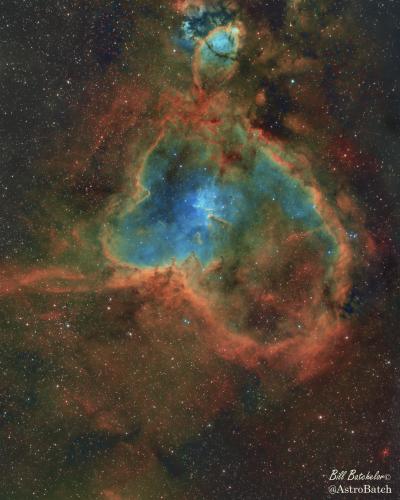 IC1805 A Cosmic Heart for Valentine's Day