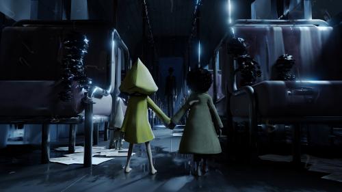 The train , 4k animated version in wallpaper engine with the name "Little Nightmares 2 train"