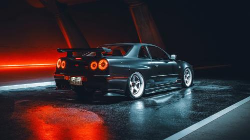 R34 GTR - Popups by Khyzyl Saleem