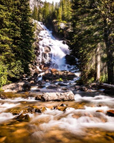 Hidden Falls, Grand Tetons National Park, Wyoming