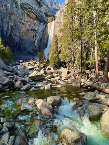 Lower Falls Yosemite National Park [3024 × 4032]