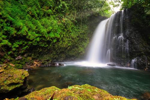 Danta Waterfall near Arenal Volcano, Costa Rica...beyond beautiful [5568×3712]
