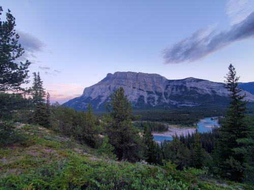 Sunset at Hoodoo Trail, AB