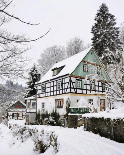 Stunning Winter Vista as seen here in Nordenau, Schmallenberger Sauerland, Germany