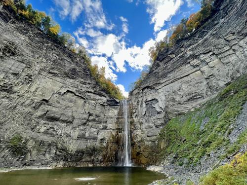 Taughannock Falls in Fall