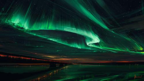 Northern Lights by Alena Aenami