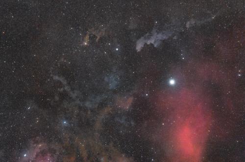 The Witchead Nebula &amp; Nebulosity around Rigel.