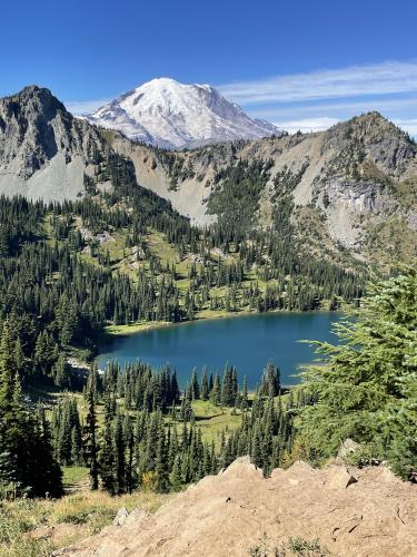 Mt. Rainier and Crystal Lake - Washington State