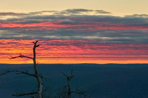 Sunset on the Ridge-Catskills, NY