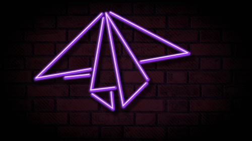Neon Origami