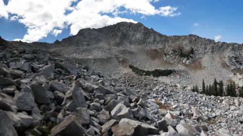 Rock, more rocks &amp; a rocky ridge! - White Pine Trail, Little Cottonwood Canyon, UT