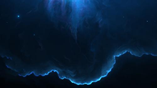 Blue Nebula, Galaxy