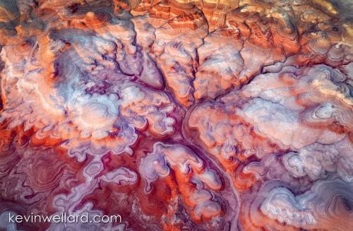 Sunrise over the badlands near Factory Butte, Utah