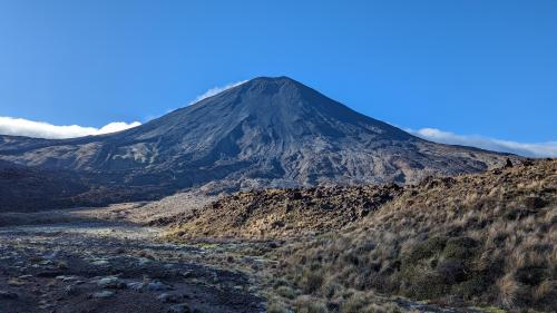 Mt Doom, Tongariro National Park, New Zealand.