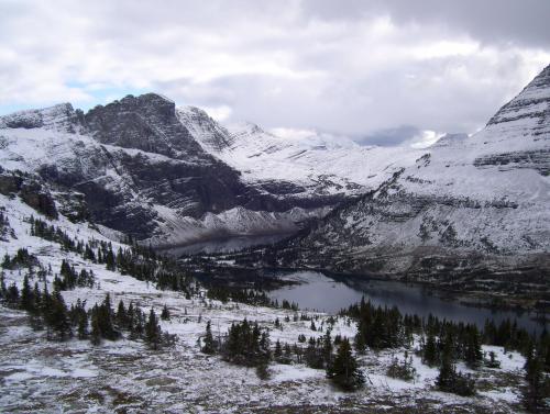 Hidden Lake GNP Fall