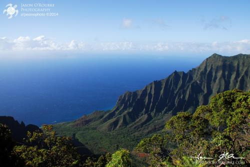 One of the most famous views in all of Hawaii: Kalalau Valley, Kauai