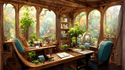 Cozy Nook Office  ]]