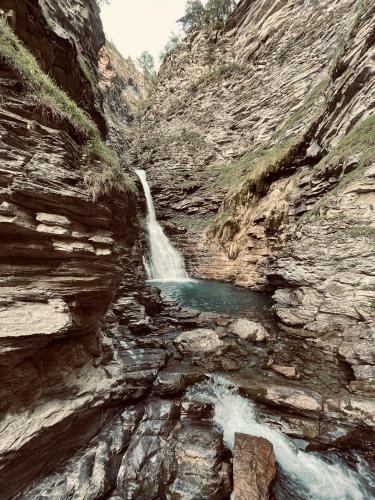 Waterfall in the south of France