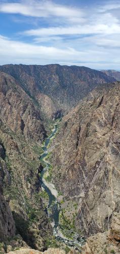 Black Canyon of the Gunnison NP, Cedar Point Overlook