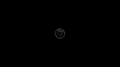 Earth Minimalistic Dark mode