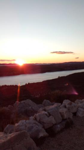 Sunset in Šibenik, Croatia