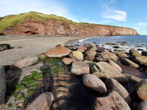 Fleswick Bay, Cumbria, UK