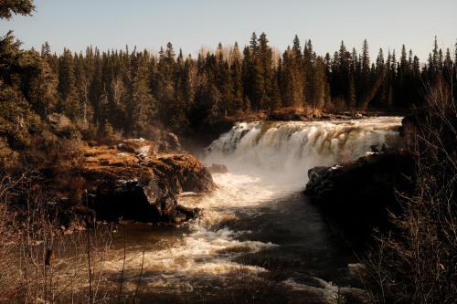 Pisew Falls, Manitoba, Canada