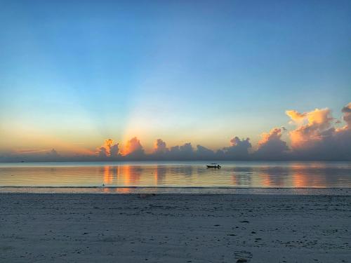 Sunrise at Nyali beach