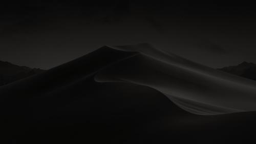 macOS Mojave, Black and beige theme