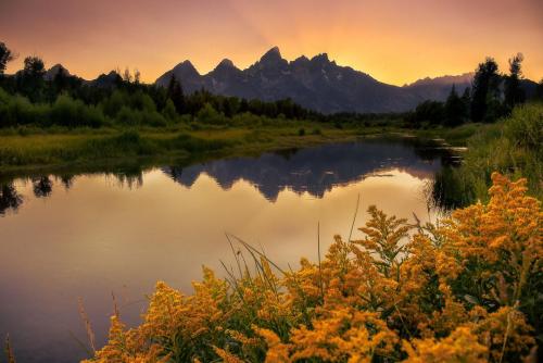 Le Grand Tetons, Wyoming