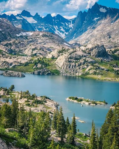 This is the most beautiful place I've ever visited, Island Lake, Wind River Range, Wyoming