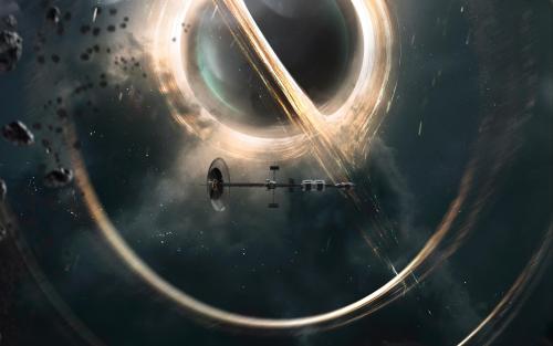Event horizon. Me, 3D, 2022