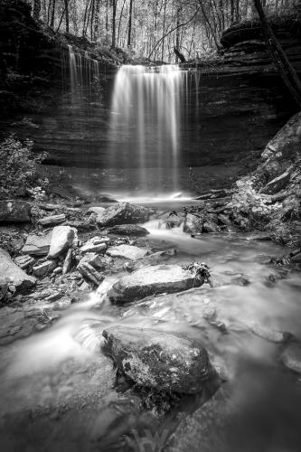 Pig Trail Falls just south of Cass, AR