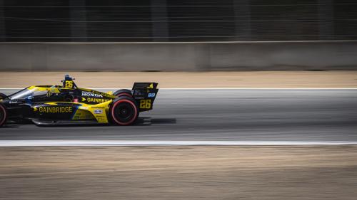 For my Indycar fans. A moving shot from the 2022 Monterey Grand Prix