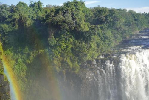 Double rainbow at Victoria Falls, Zimbabwe